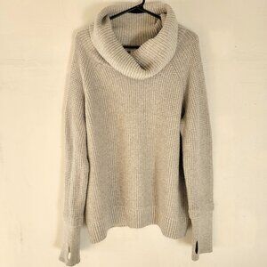Turtleneck Sweater with Thumbholes